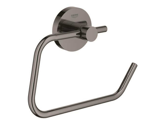 Grohe Essentials Držák toaletního papíru, kartáčovaný tmavý grafit