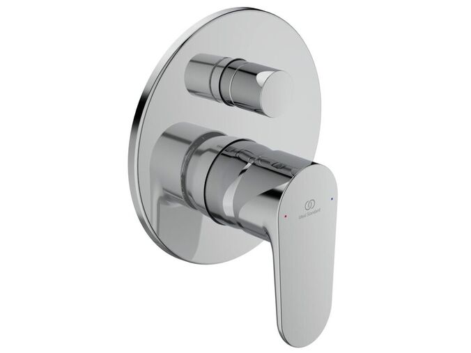 Ideal Standard Cerafine O Baterie pod omítku, pro 2 spotřebiče, chrom