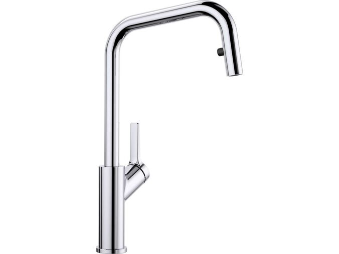 Blanco Dřezová baterie, s výsuvnou koncovkou, chrom
