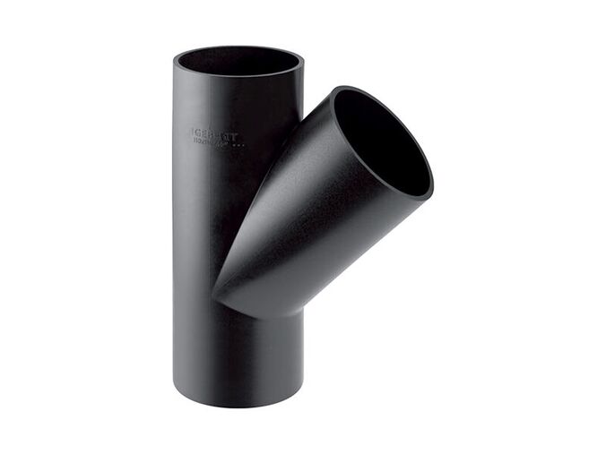 Geberit PE odbočka 45°, d=50mm, d1=40mm