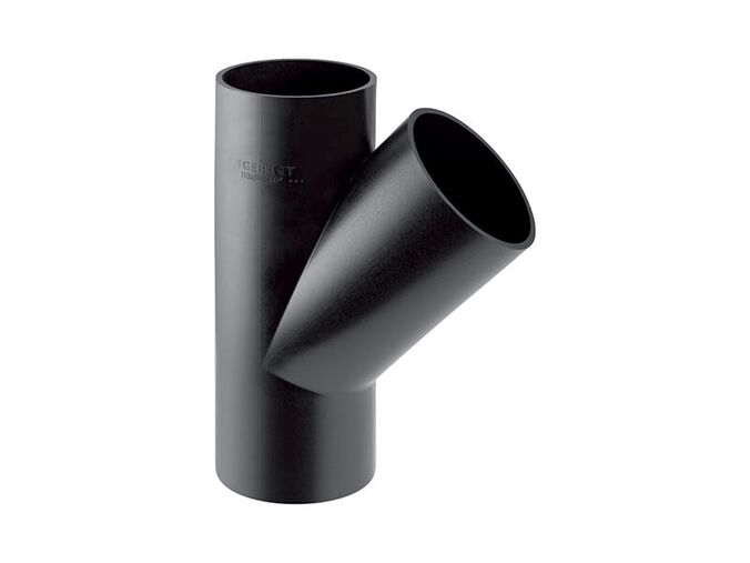 Geberit PE odbočka 45°, d=63mm, d1=40mm