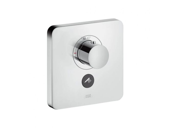 Axor ShowerSelect Highflow termostat pod omítku pro 1 spotřebič a další výtok, chrom