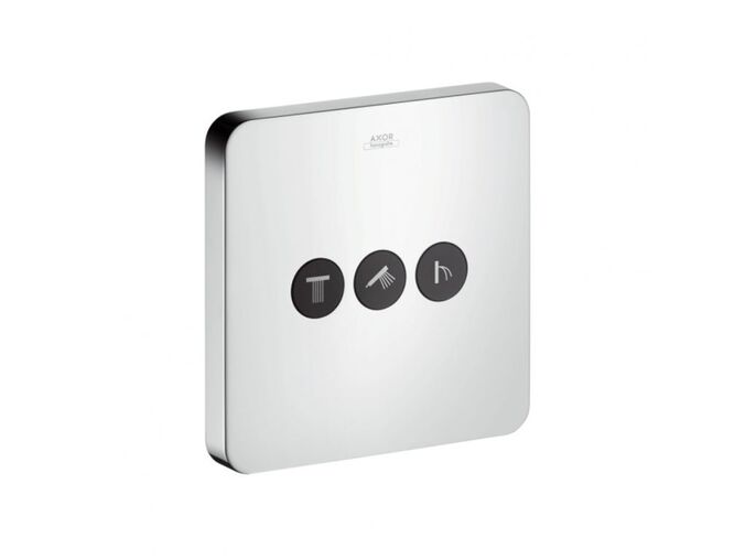 Axor ShowerSelect Uzavírací a přepínací ventil pro 3 spotřebiče, chrom