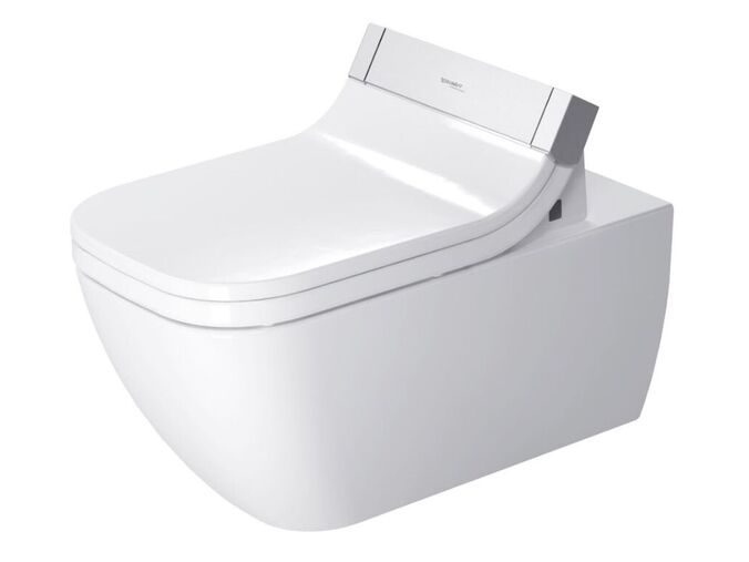 Duravit Happy D.2 závěsné WC pro bidetové sedátko SensoWash, Rimless, bílá