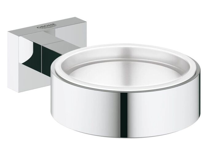Grohe Essentials Cube Držák skleničky/mýdelníku, chrom