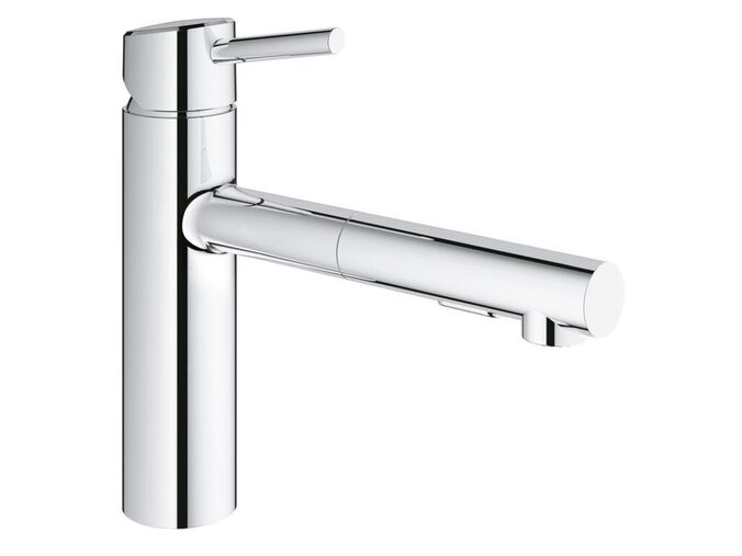 Grohe Concetto Dřezová baterie s výsuvnou sprškou, chrom