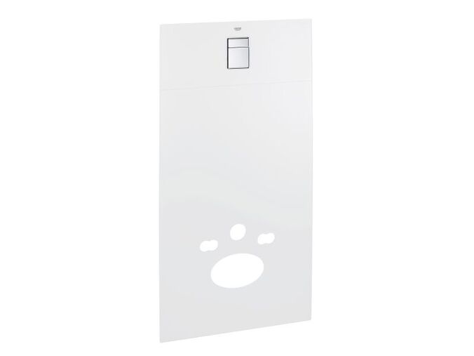 Grohe Rapid SL Sanitární modul s nádržkou a tlačítkem, pro závěsné WC, chrom/měsíční bílá