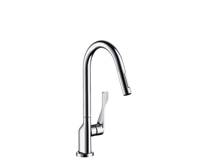 Axor Citterio Dřezová baterie s výsuvnou sprškou, chrom