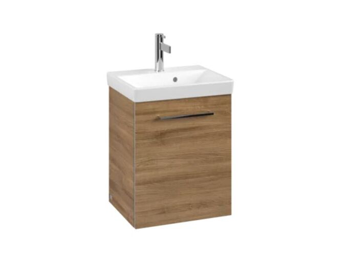 Villeroy & Boch Avento Umyvadlová skříňka, 430x514x352 mm, 1 dvířka, Oak Kansas