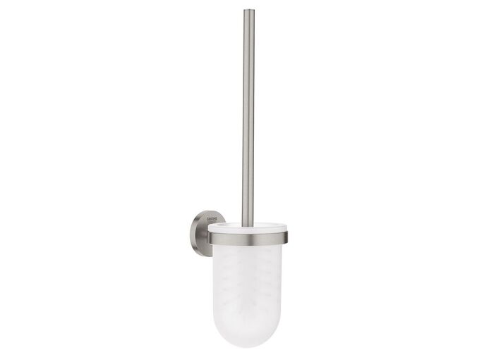 Grohe QuickFix Start WC štětka nástěnná, s držákem, sklo/supersteel
