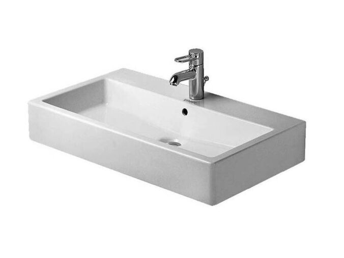 Duravit Vero umyvadlo 80x47 cm, otvor pro baterii, alpská bílá