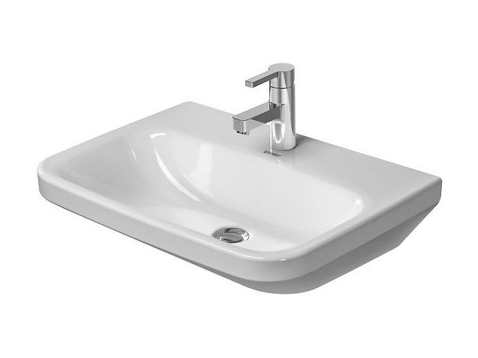 Duravit DuraStyle umyvadlo Med, 60x44 cm, bez otvoru pro baterii, bílá