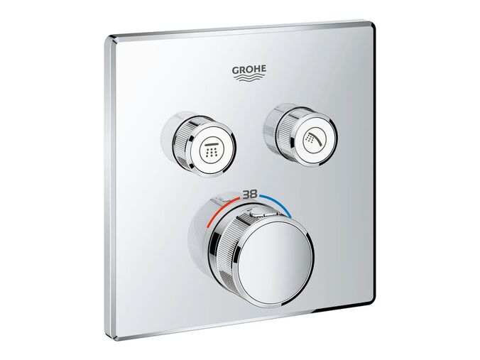 Grohe Grohtherm SmartControl Termostatická baterie pod omítku se 2 ventily, chrom