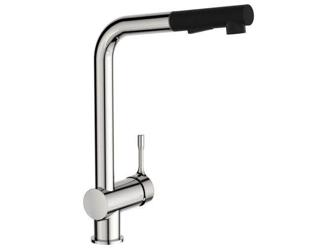 Ideal Standard Ceralook Dřezová baterie s výsuvnou sprškou, ušlechtilá ocel