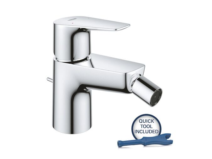 Grohe Start Edge Bidetová baterie s výpustí, chrom