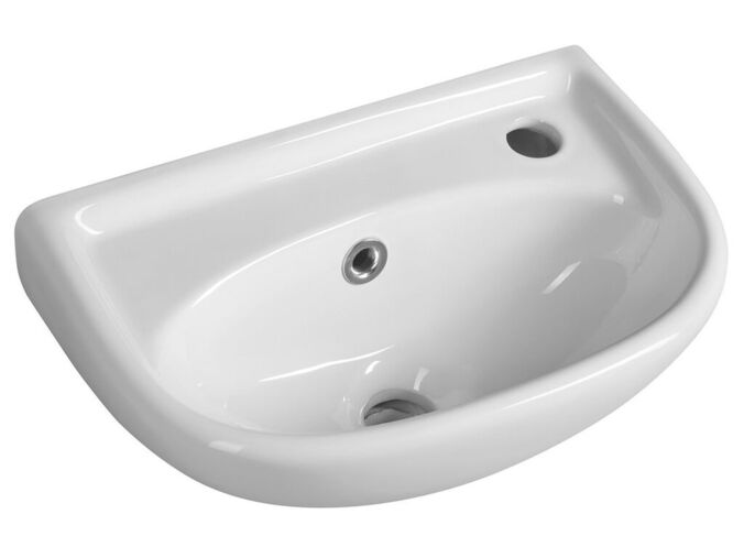 Aqualine Keramické umývátko 40x25cm, bílá