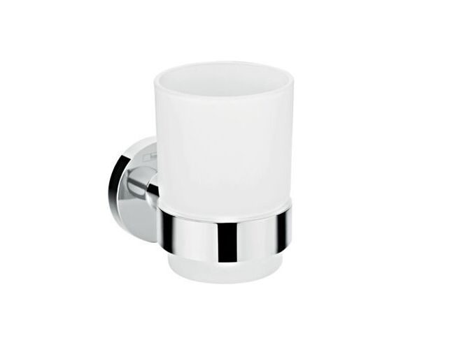 Hansgrohe Logis Sklenička na ústní hygienu, sklo/chrom