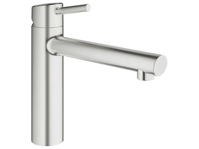 Grohe Concetto Páková dřezová baterie, supersteel
