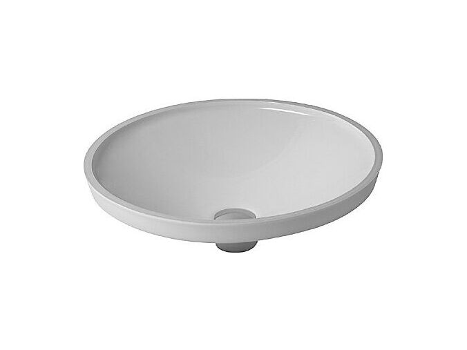 Duravit Architec umyvadlo bez přepadu, průměr 42 cm, bílá