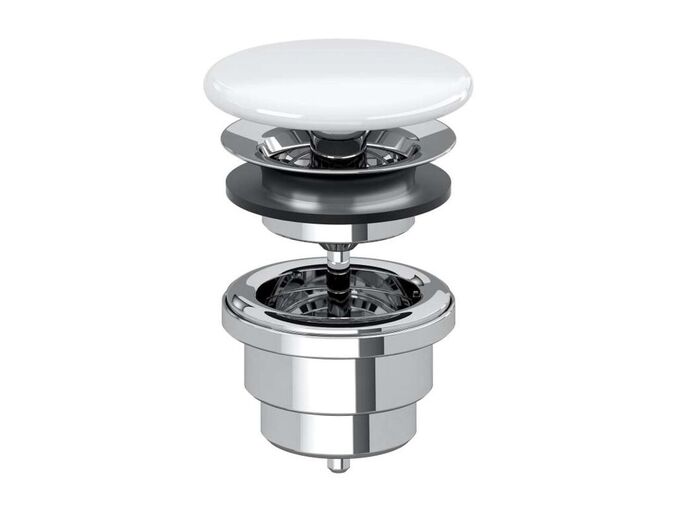 Villeroy & Boch Neuzavíratelná výpusť, Stone White