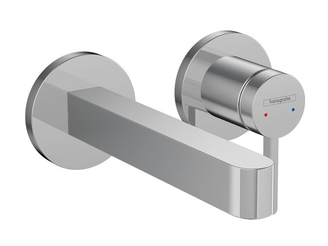 Hansgrohe Finoris Umyvadlová baterie pod omítku, 2-otvorová instalace, EcoSmart, chrom