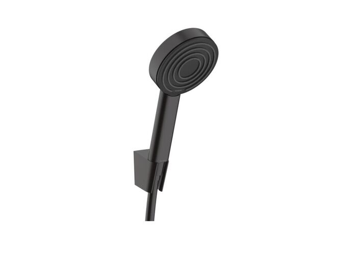 Hansgrohe Pulsify S Set sprchové hlavice, 1 proud, držáku a hadice 1250 mm, matná černá