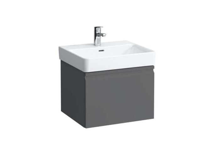 Laufen Pro S Umyvadlová skříňka, 52x45x39 cm, 1 zásuvka, grafit mat