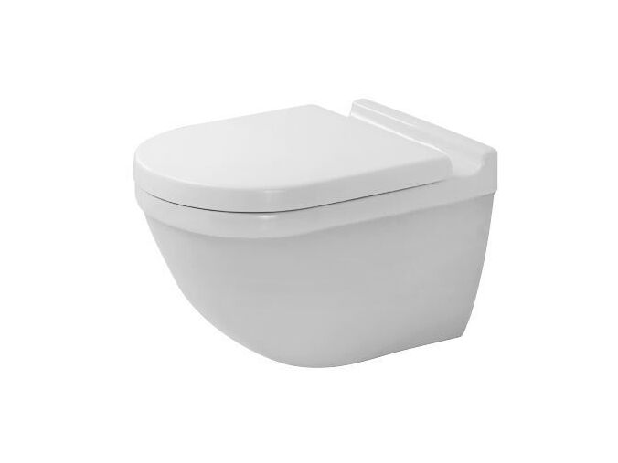 Duravit Starck3 závěsné WC se sedátkem SoftClose, bílá