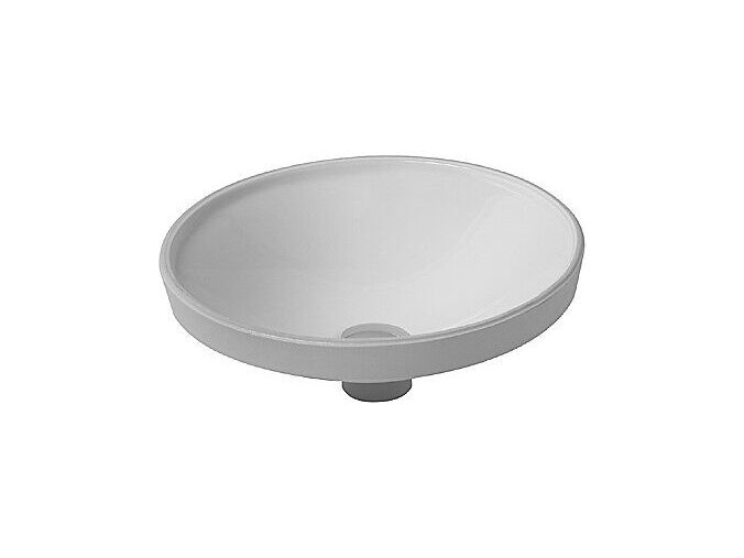 Duravit Architec umyvadlo bez přepadu, průměr 37,5 cm, bílá