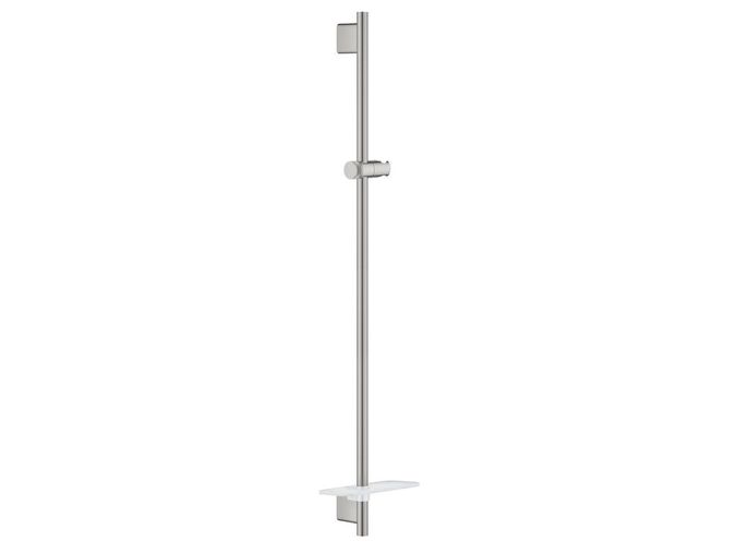 Grohe Rainshower SmartActive Sprchová tyč s poličkou, 900 mm, supersteel