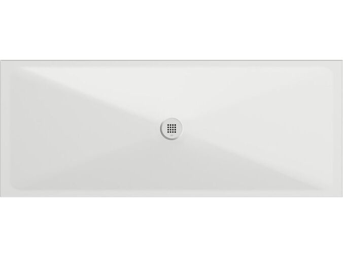 GSI Keramická sprchová vanička, obdélník 200x80x2cm, bílá mat