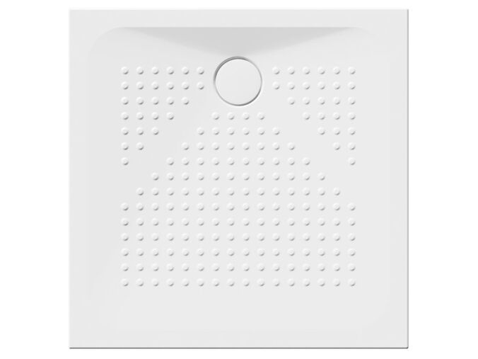 GSI Keramická sprchová vanička, čtverec 90x90x4cm, bílá ExtraGlaze