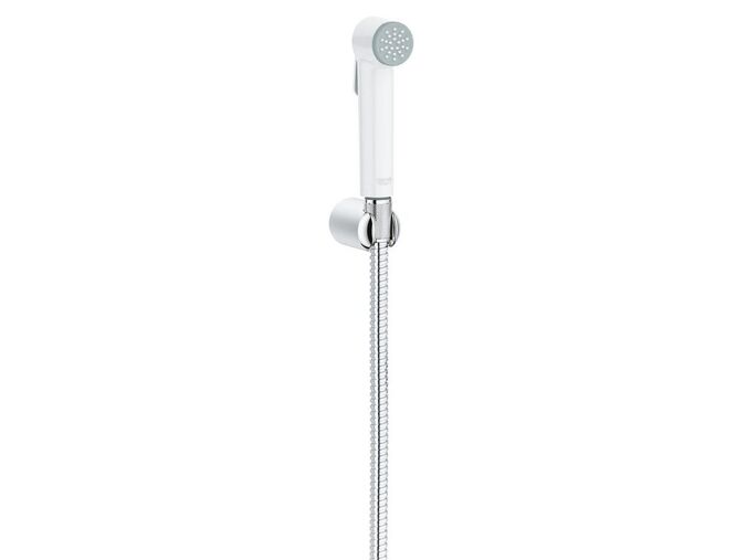 Grohe Tempesta-F Bidetová sprška s držákem a hadicí 1,25 m, chrom/bílá