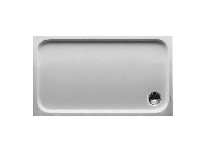 Duravit D-Code sprchová vanička 120x70 cm, Antislip, alpská bílá