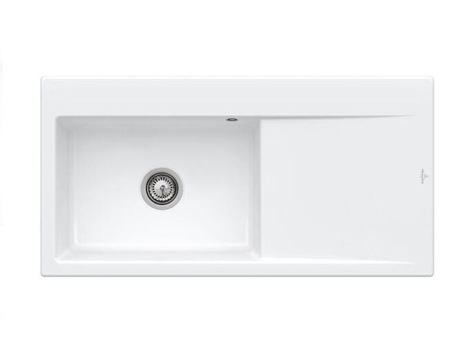 Villeroy & Boch Subway Style 60 Keramický dřez 100x51 cm, CeramicPlus, Stone White