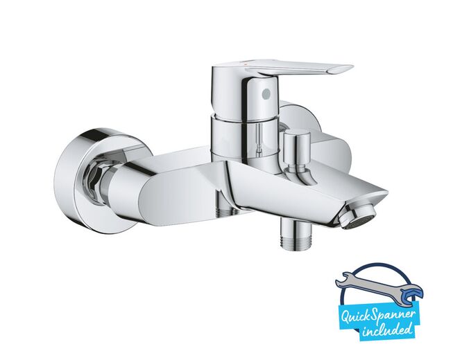 Grohe QuickFix Start Vanová nástěnná baterie, chrom