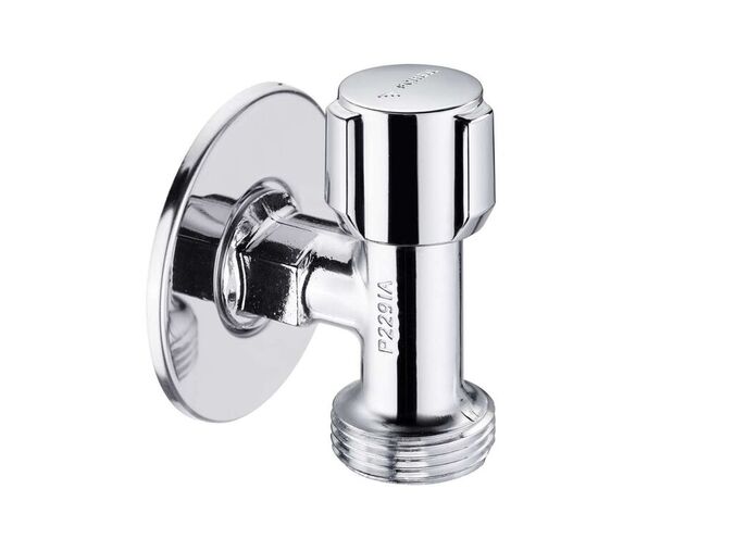 Schell COMFORT Pračkový ventil s horním ovládáním, chrom