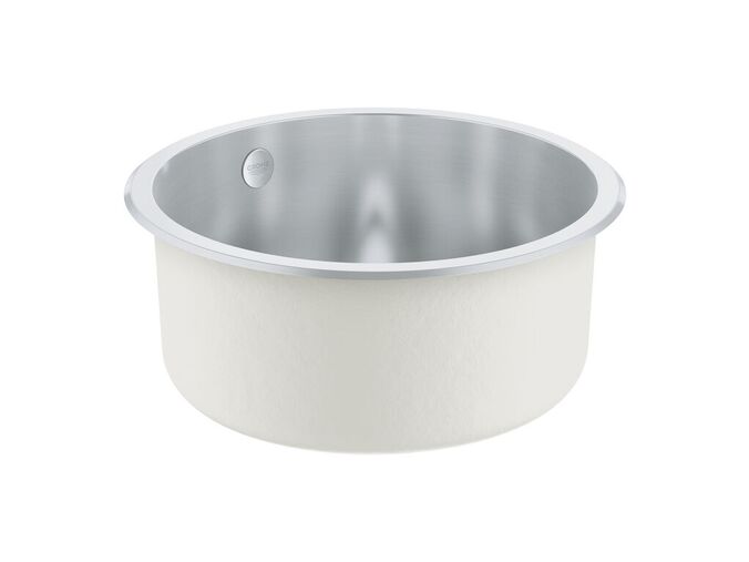 Grohe Dřezy Dřez K200, průměr 440 mm, kartáčovaná nerez ocel