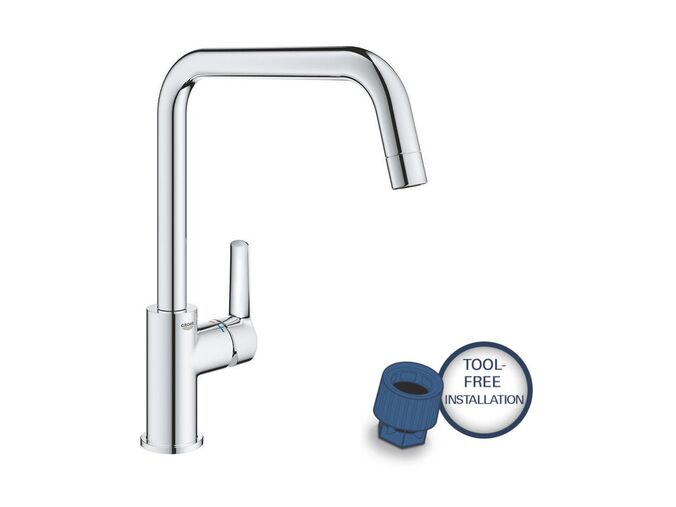 Grohe QuickFix Start Dřezová baterie, chrom