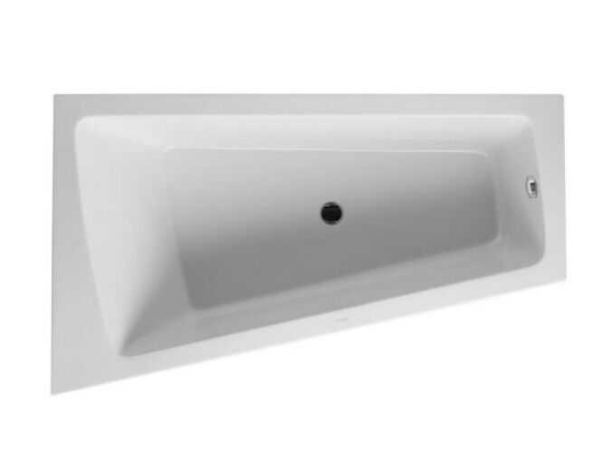 Duravit Paiova vana asymetrická, 170x100 cm, s panelem, levá, bílá
