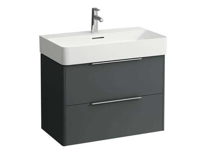 Laufen Base Umyvadlová skříňka, 52x73x39 cm, 2 zásuvky, šedá