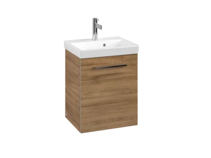 Villeroy & Boch Avento Umyvadlová skříňka, 430x514x352 mm, 1 dvířka, Oak Kansas