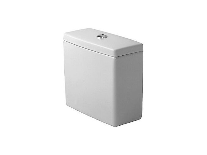 Duravit Starck3 splachovací nádrž 39x18,5 cm, připojení vpravo nebo vlevo, WonderGliss, bílá