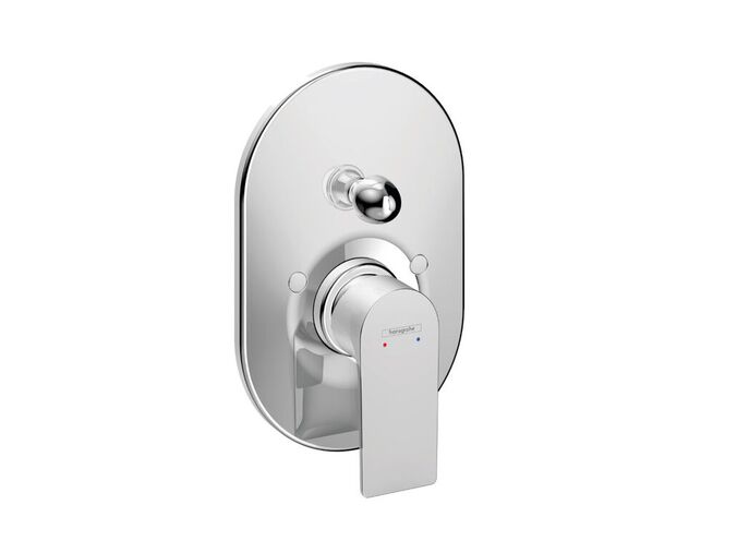Hansgrohe Rebris E Vanová baterie pod omítku, s tělesem, chrom