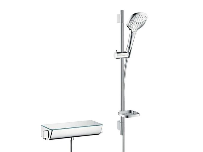 Hansgrohe Ecostat Sprchový set 120 s termostatem Ecostat Select, 3 proudy, chrom