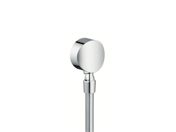 Hansgrohe Fixfit Připojení hadice Fixfit S se zpětným ventilem a kulovým kloubem, chrom