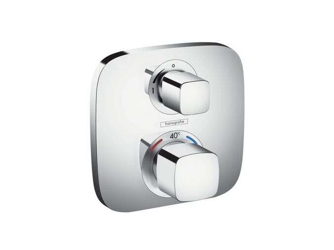 Hansgrohe Ecostat E Termostatická baterie pod omítku s uzavíracím ventilem, chrom