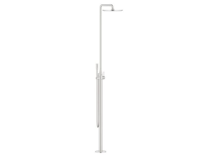 Grohe Essence Sprchový set s baterií, montáž do podlahy, supersteel