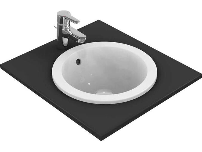 Ideal Standard Connect Umyvadlo zápustné 38 cm, s přepadem, bílá