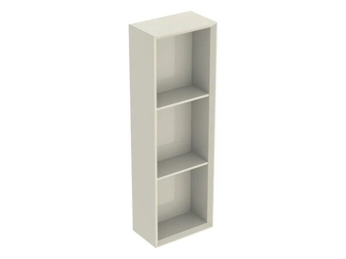 Geberit iCon poličkový díl, 22,5x13,2x70 cm, lakovaná s vysokým leskem, písková šedá